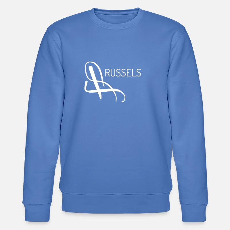 Bébé de Bruxelles - Sweat bio CHANGER Stanley/Stella Unisexe - bleu