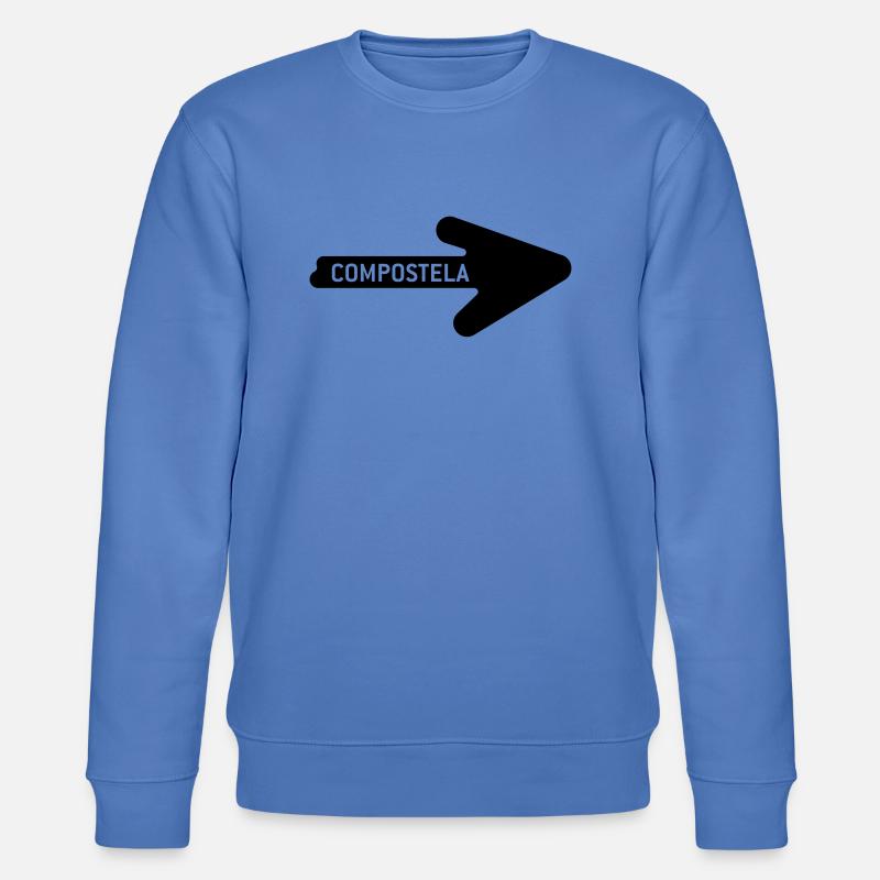 Compostela - Stanley/Stella Unisex Bio-Sweatshirt CHANGER  - Blau