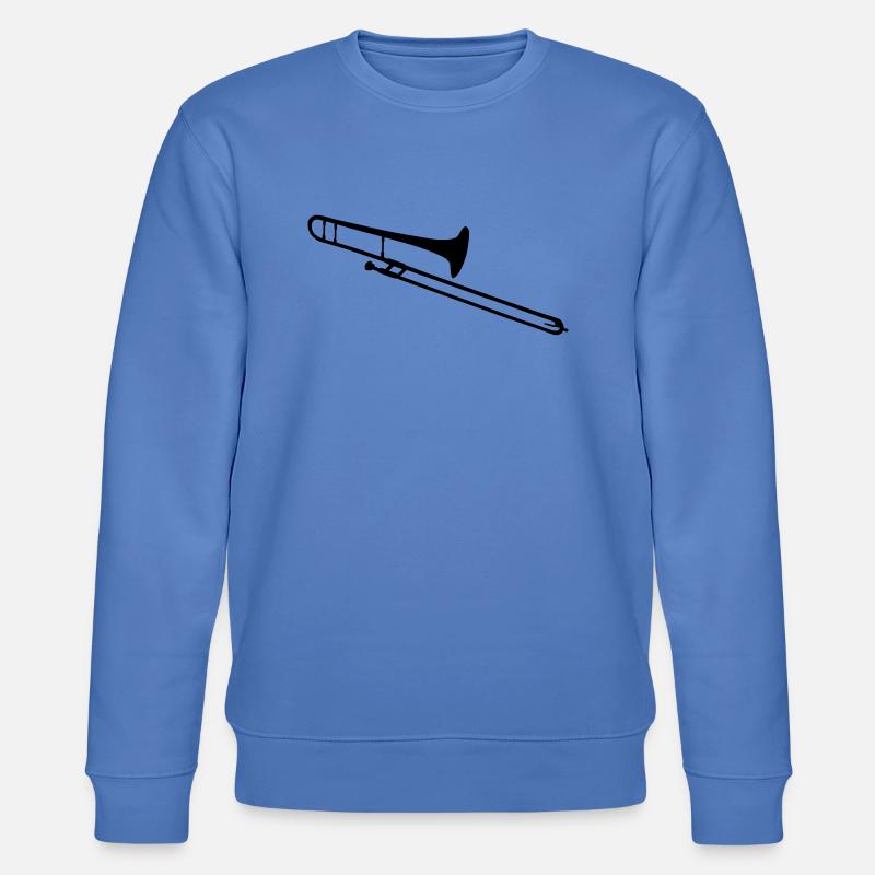 Posaune - Stanley/Stella Unisex Bio-Sweatshirt CHANGER  - Blau