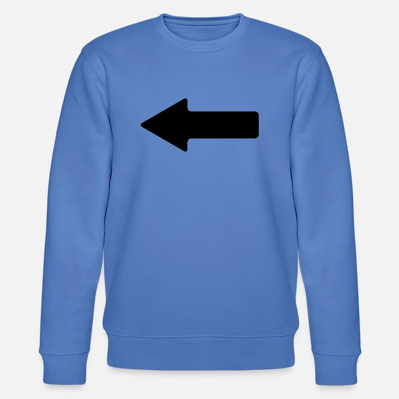 pfeil - Stanley/Stella Unisex Bio-Sweatshirt CHANGER  - Blau