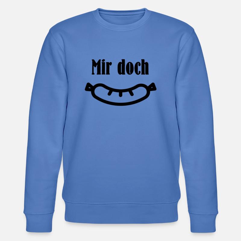 Mir doch Wurst - Stanley/Stella Unisex Bio-Sweatshirt CHANGER  - Blau