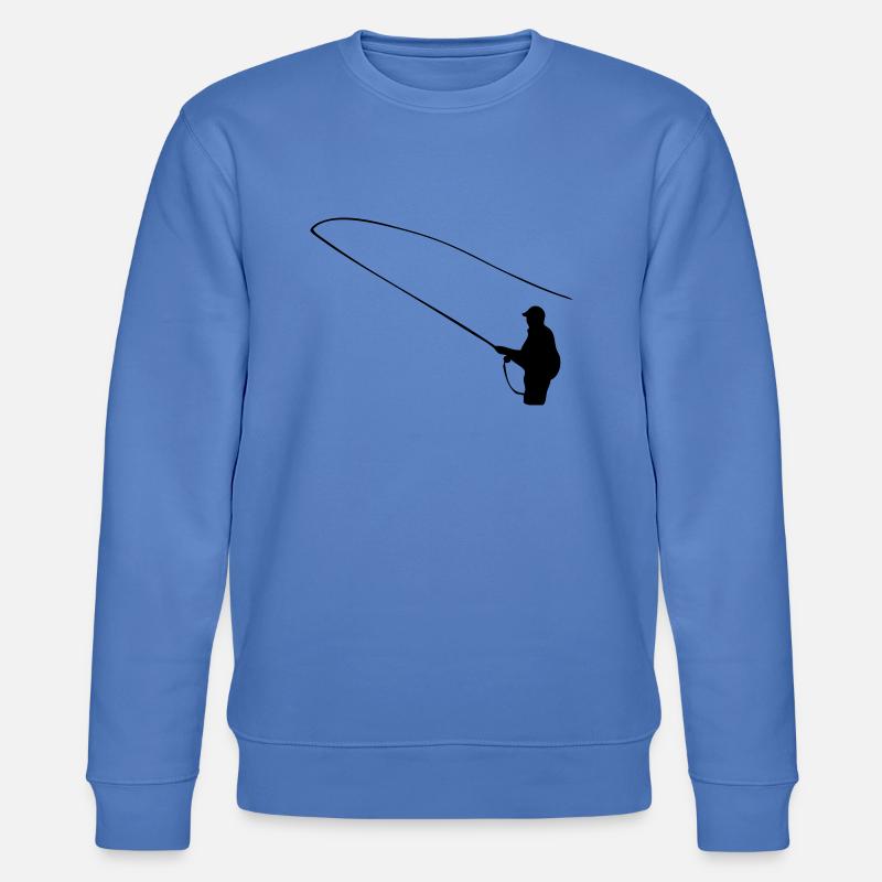 Angler - Stanley/Stella Unisex Bio-Sweatshirt CHANGER - Blau