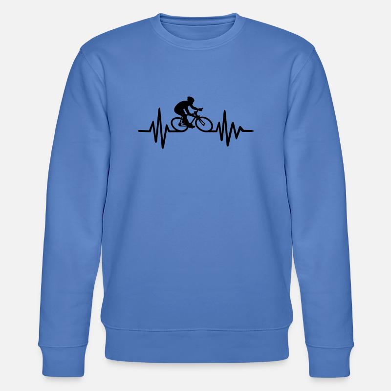 Radfahren - Stanley/Stella Unisex Bio-Sweatshirt CHANGER  - Blau