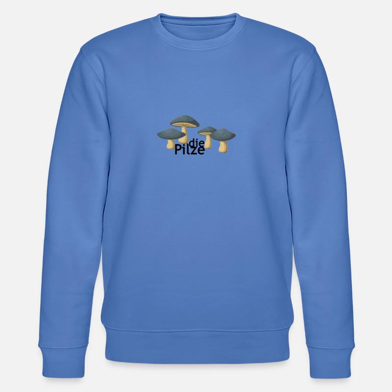Pilze - Stanley/Stella Unisex Bio-Sweatshirt CHANGER  - Blau