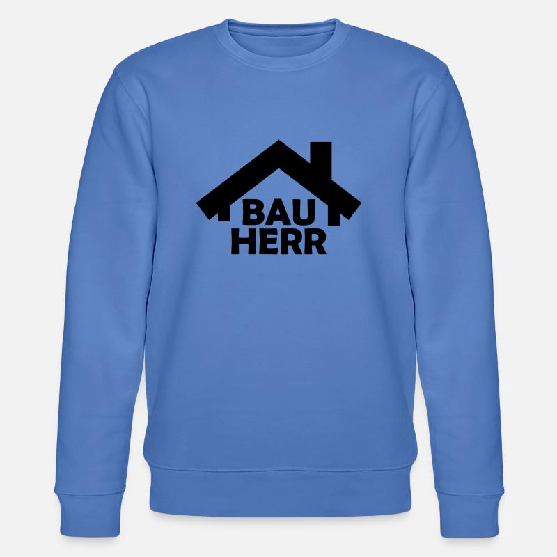 bauherr - Stanley/Stella Unisex Bio-Sweatshirt CHANGER  - Blau