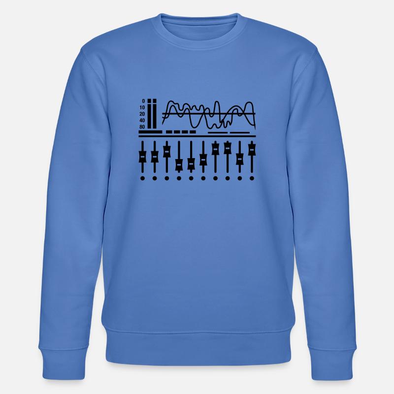 mixing_table - Stanley/Stella Unisex Bio-Sweatshirt CHANGER  - Blau