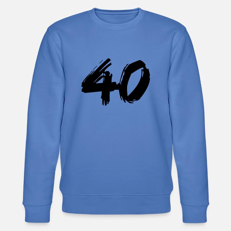 Brushed 40 - Stanley/Stella Unisex Bio-Sweatshirt CHANGER  - Blau