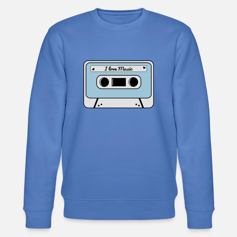 Kassette - Stanley/Stella Unisex Bio-Sweatshirt CHANGER  - Blau