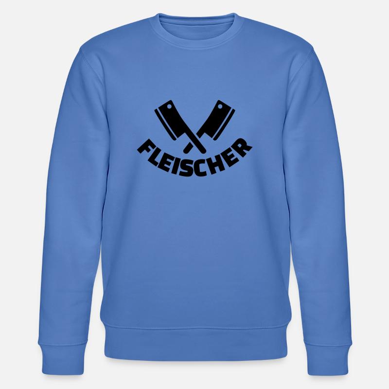 Fleischer - Stanley/Stella Unisex Bio-Sweatshirt CHANGER  - Blau