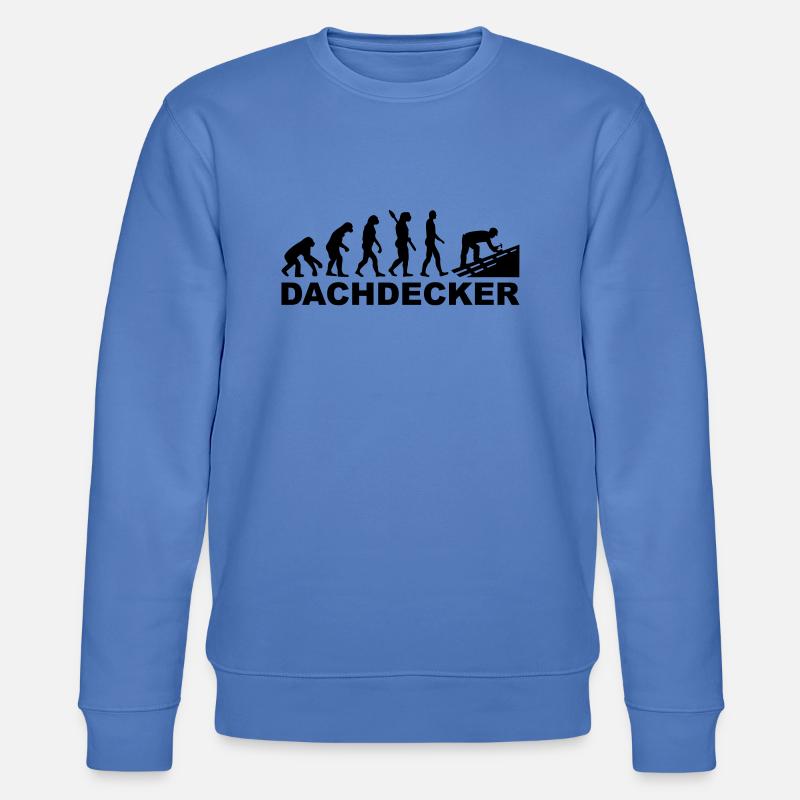 Dachdecker - Stanley/Stella Unisex Bio-Sweatshirt CHANGER  - Blau