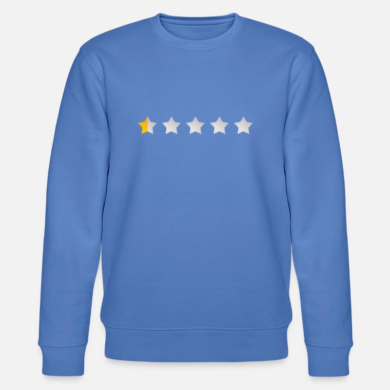 halber Stern - Stanley/Stella Unisex Bio-Sweatshirt CHANGER  - Blau