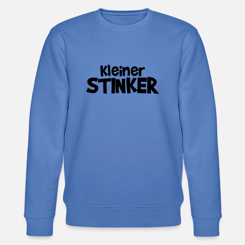 kleiner Stinker - Stanley/Stella Unisex Bio-Sweatshirt CHANGER  - Blau