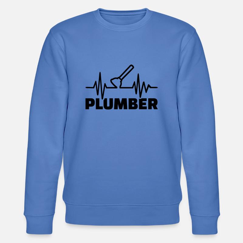 Klempner - Stanley/Stella Unisex Bio-Sweatshirt CHANGER  - Blau