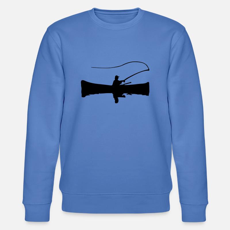 Fischer Angler - Stanley/Stella Unisex Bio-Sweatshirt CHANGER  - Blau