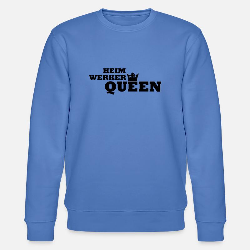Heimwerker Queen - Stanley/Stella Unisex Bio-Sweatshirt CHANGER  - Blau