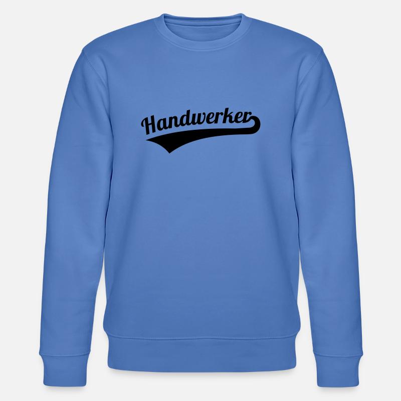 Handwerker - Stanley/Stella Unisex Bio-Sweatshirt CHANGER  - Blau