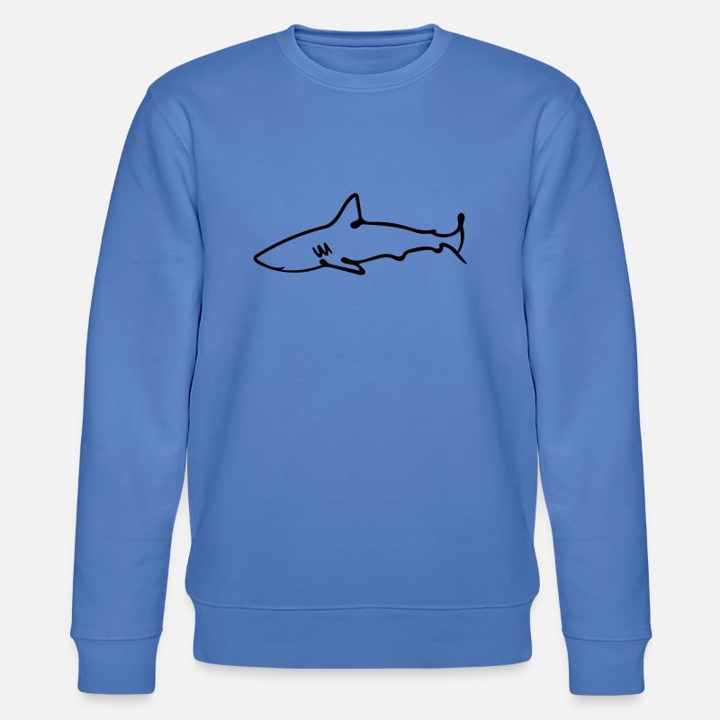 requin - Sweat bio CHANGER Stanley/Stella Unisexe - bleu