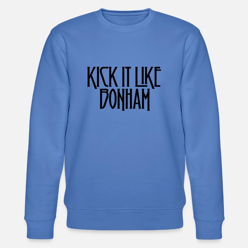 Kick it like Bonham - Stanley/Stella Unisex Bio-Sweatshirt CHANGER - Blau