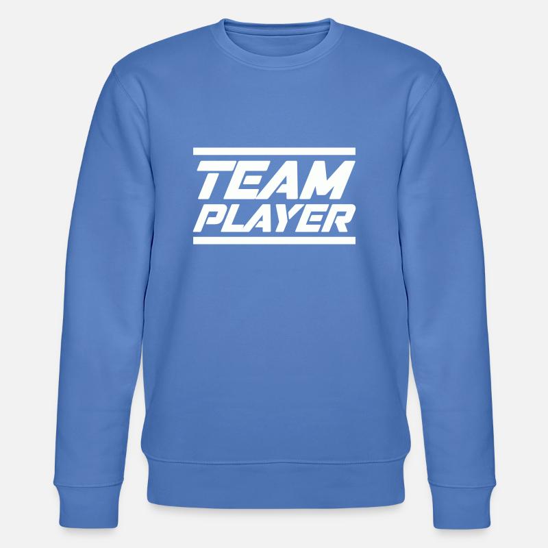 team player - Stanley/Stella Unisex Bio-Sweatshirt CHANGER - Blau