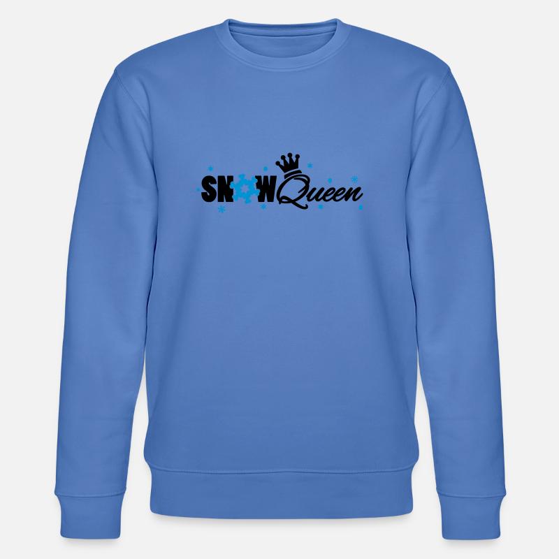 Snowqueen - Stanley/Stella Unisex Bio-Sweatshirt CHANGER - Blau