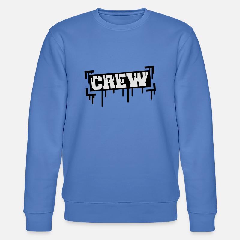 Crew Stamp - Stanley/Stella Unisex Bio-Sweatshirt CHANGER  - Blau