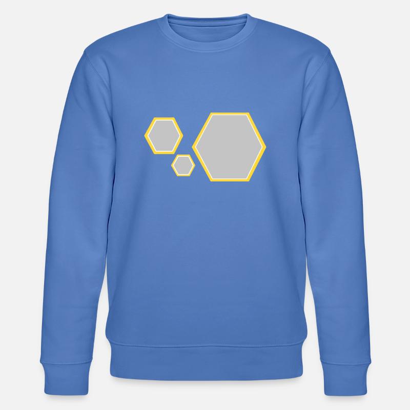 Star Force Emblem - Stanley/Stella Unisex Bio-Sweatshirt CHANGER  - Blau