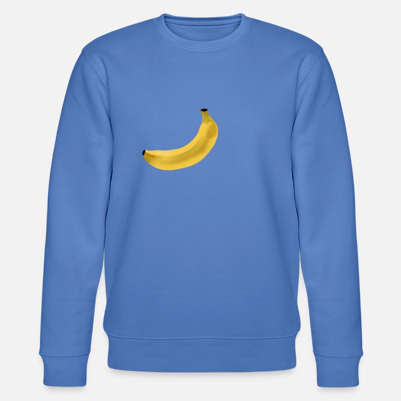 banane - Sweat bio CHANGER Stanley/Stella Unisexe - bleu