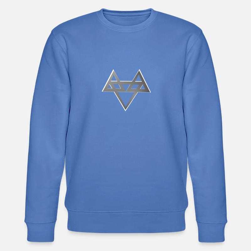 Neffex 3D Logo - Stanley/Stella Unisex Bio-Sweatshirt CHANGER  - Blau