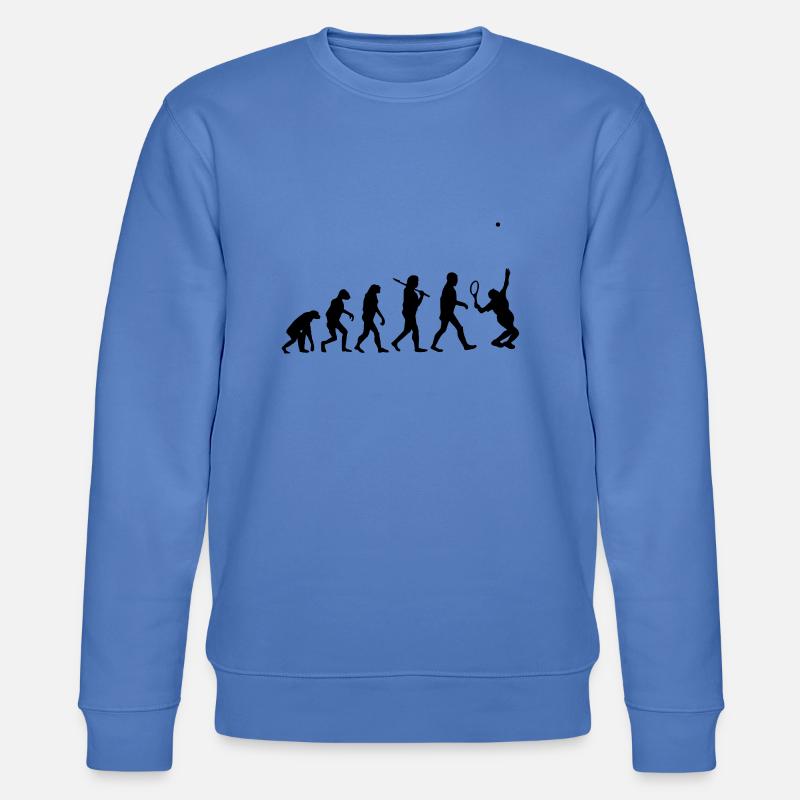 evolution Tennis - Stanley/Stella Unisex Bio-Sweatshirt CHANGER  - Blau