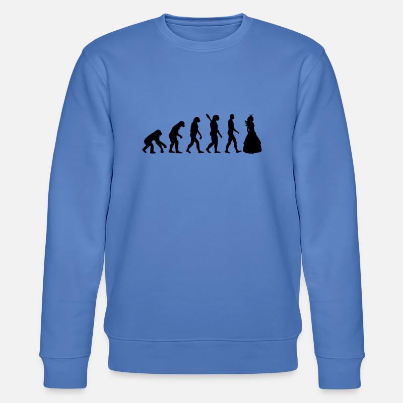 Prinzessin - Stanley/Stella Unisex Bio-Sweatshirt CHANGER  - Blau