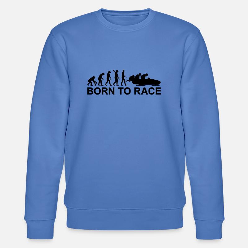 Evolution Bobsleigh - Sweat bio CHANGER Stanley/Stella Unisexe - bleu