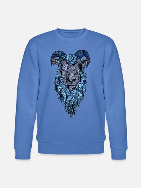 Sheep - Stanley/Stella CHANGER Unisex Organic Sweatshirt - bright blue