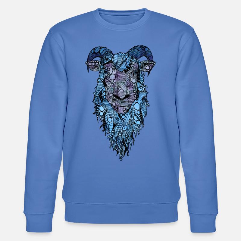 Sheep - Stanley/Stella CHANGER Unisex Organic Sweatshirt - bright blue