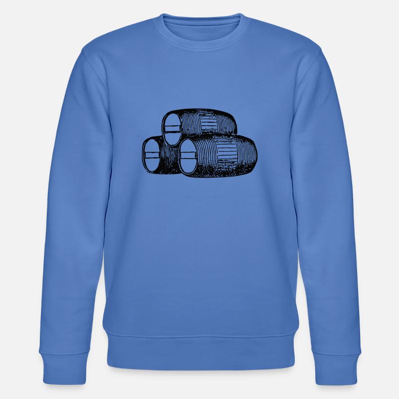 drei-faesser - Stanley/Stella Unisex Bio-Sweatshirt CHANGER  - Blau