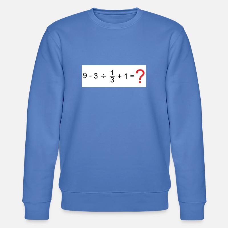 Mathematik - Stanley/Stella Unisex Bio-Sweatshirt CHANGER  - Blau