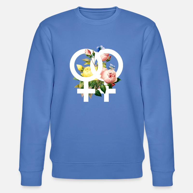 Lesbisch - Stanley/Stella Unisex Bio-Sweatshirt CHANGER  - Blau