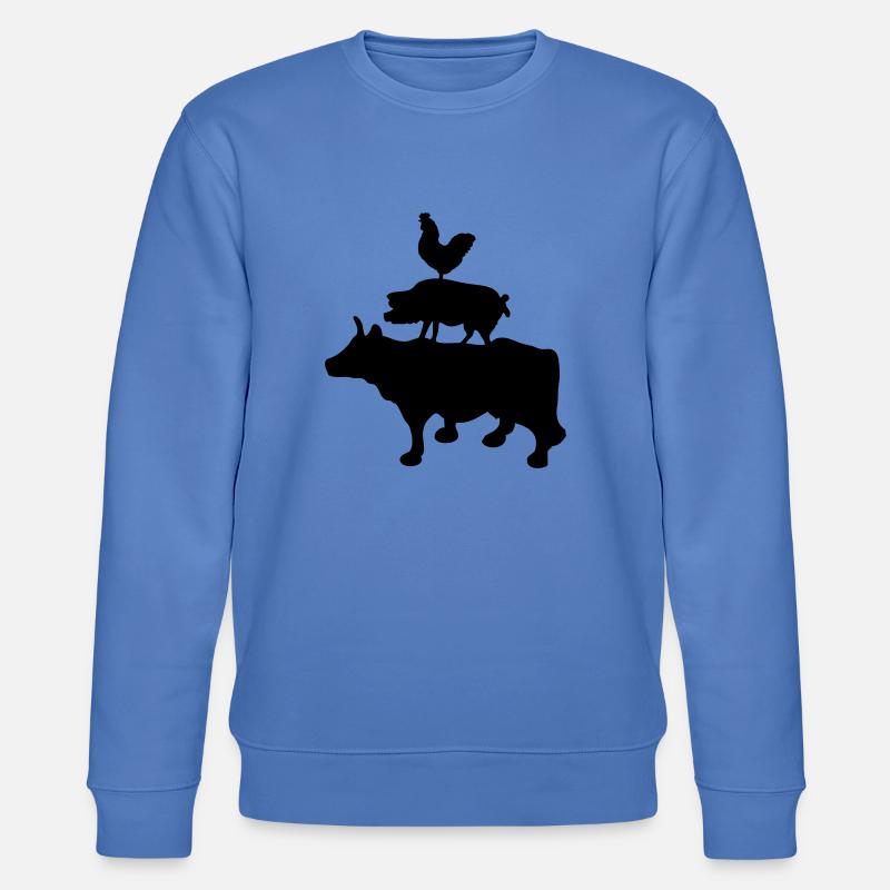 barbecue inc. 2 - Stanley/Stella Unisex Bio-Sweatshirt CHANGER  - Blau