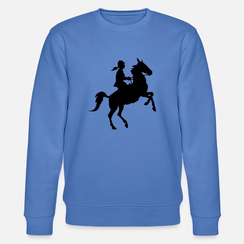 Reiterin - Stanley/Stella Unisex Bio-Sweatshirt CHANGER  - Blau