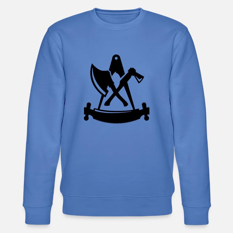zimmermann - Stanley/Stella Unisex Bio-Sweatshirt CHANGER  - Blau