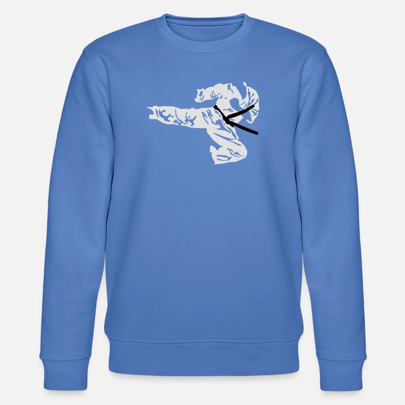 Karate - Stanley/Stella Unisex Bio-Sweatshirt CHANGER  - Blau
