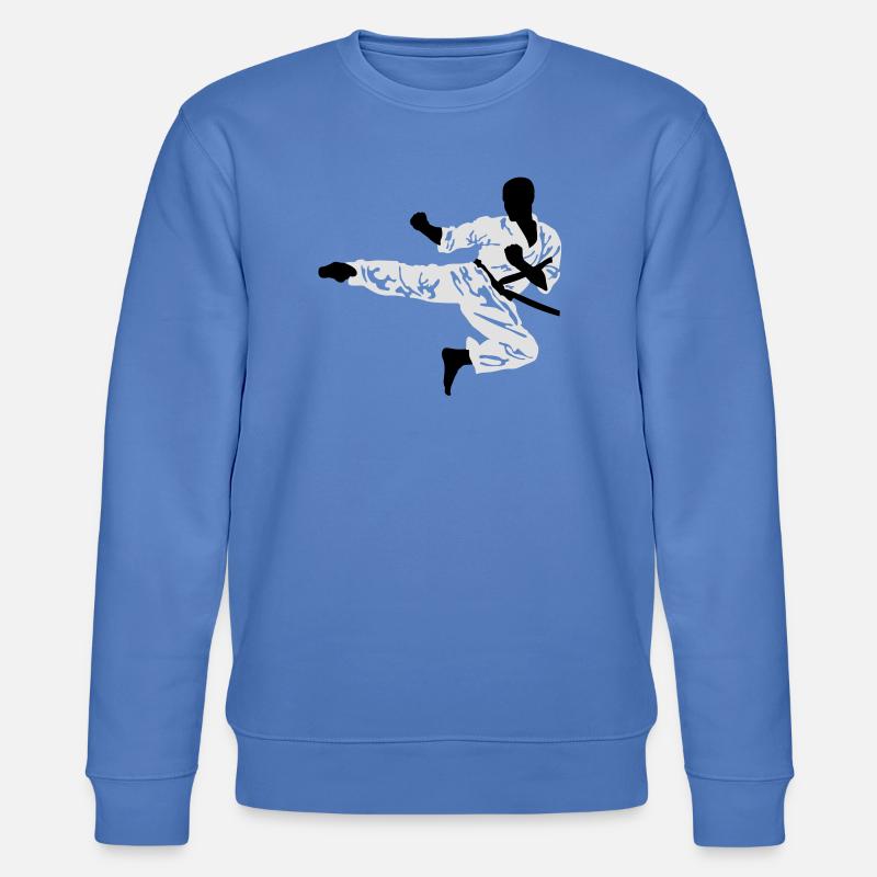 Karate - Stanley/Stella Unisex Bio-Sweatshirt CHANGER  - Blau