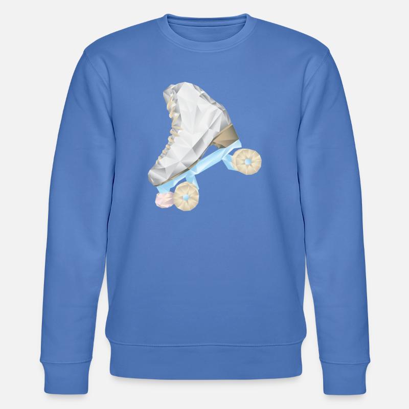 patin a roulette roller - Sweat bio CHANGER Stanley/Stella Unisexe - bleu