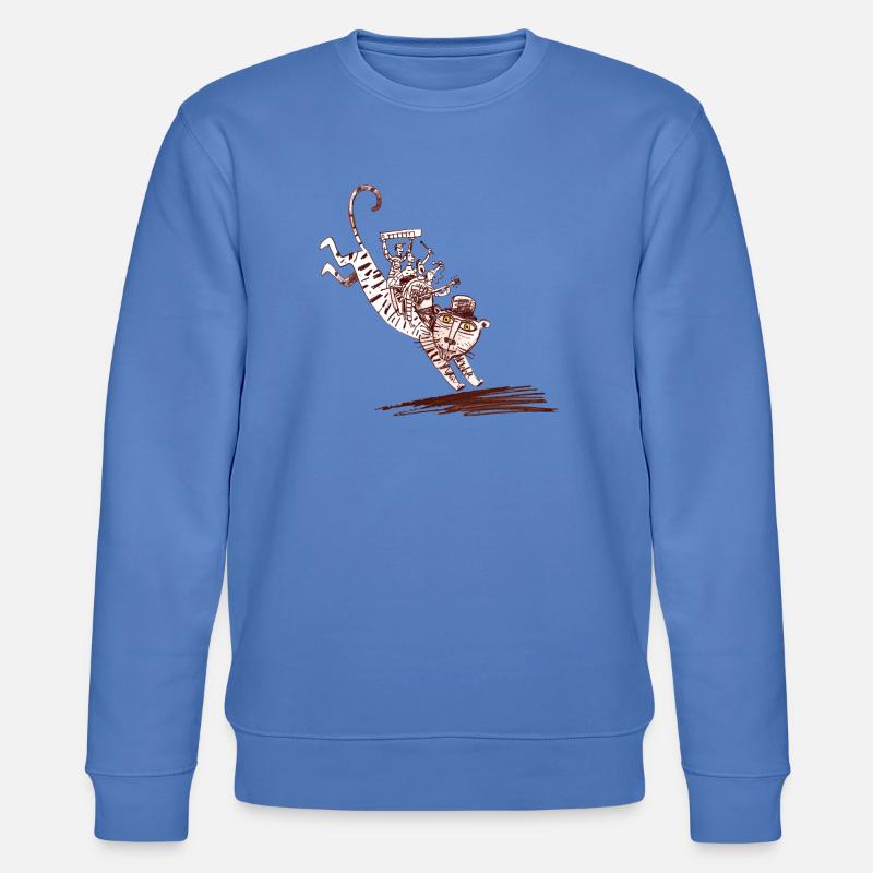 Cat Caravan avec Pop Band - Sweat bio CHANGER Stanley/Stella Unisexe - bleu
