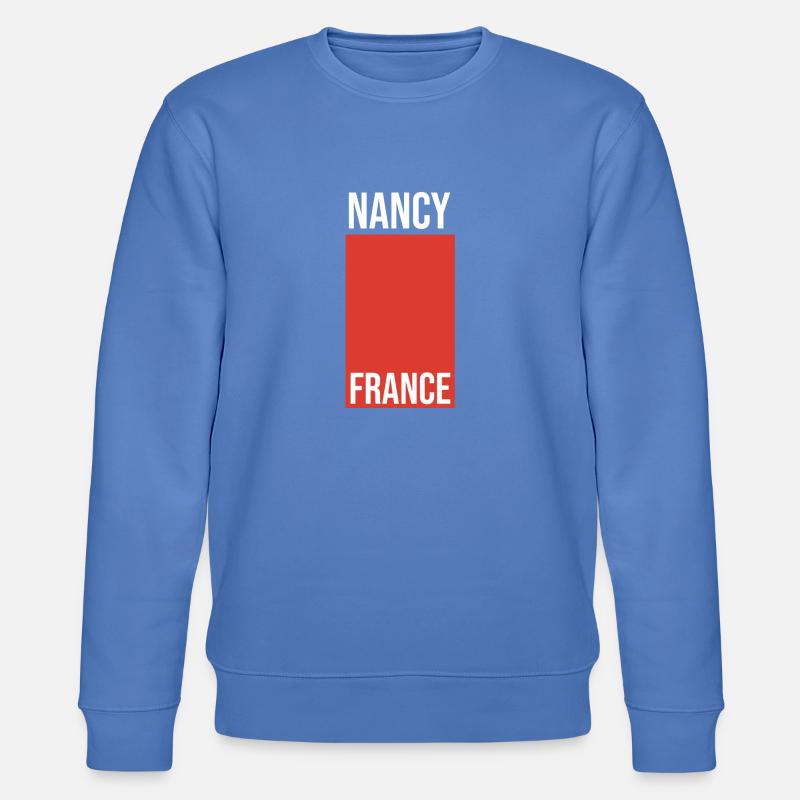 Nancy Souvenir - Stanley/Stella Unisex Bio-Sweatshirt CHANGER - Blau