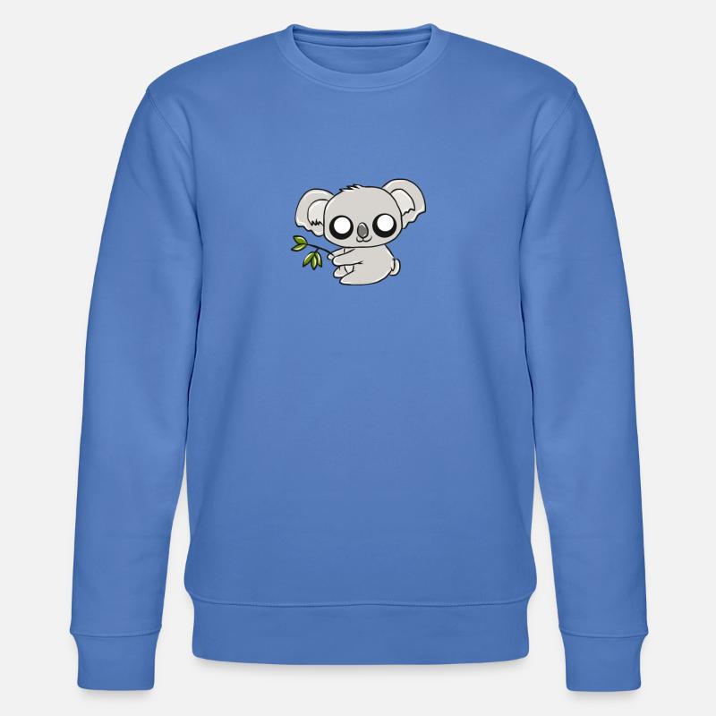 Koala - Stanley/Stella Unisex Bio-Sweatshirt CHANGER  - Blau