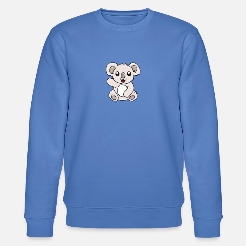 Koala - Stanley/Stella Unisex Bio-Sweatshirt CHANGER  - Blau