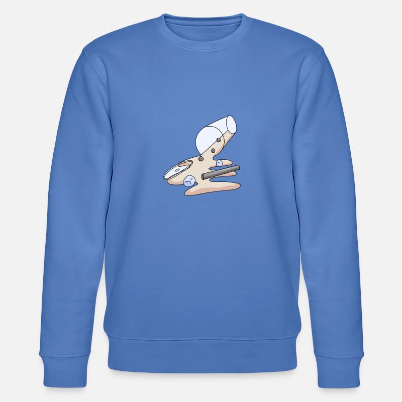 Bubbletea - Stanley/Stella Unisex Bio-Sweatshirt CHANGER  - Blau
