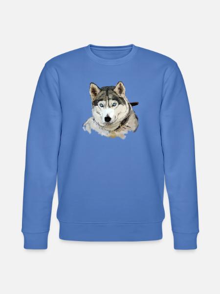 Husky - Stanley/Stella Unisex Bio-Sweatshirt CHANGER  - Blau