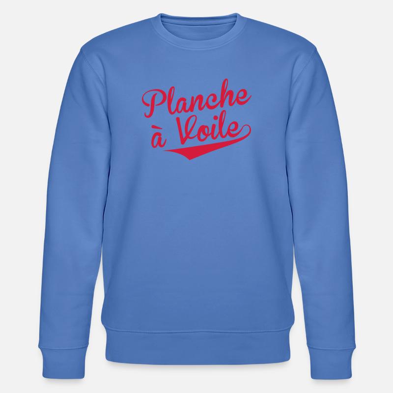 Windsurfen / Windsurfer / Windsurf / Windsurfing - Stanley/Stella Unisex Bio-Sweatshirt CHANGER - Blau