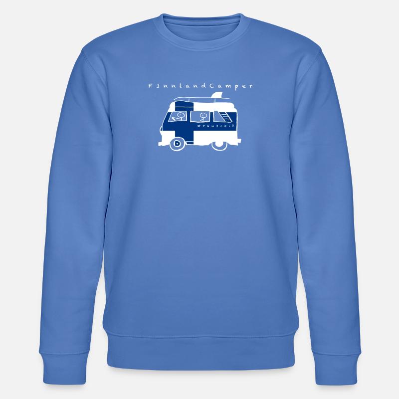 Finnland Camper - Stanley/Stella Unisex Bio-Sweatshirt CHANGER  - Blau